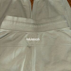Lululemon Light Green Sweat Joggers